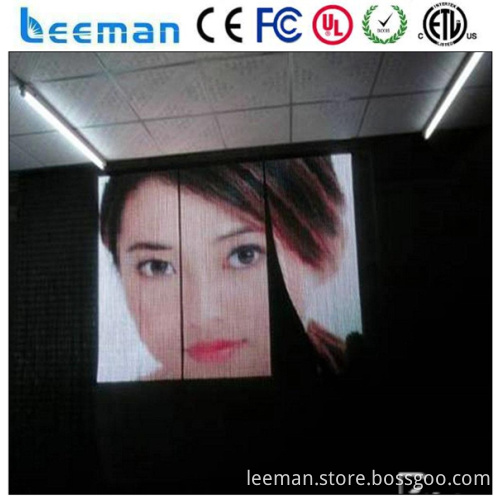 outdoor led curtain display screen p3 led module helix led display